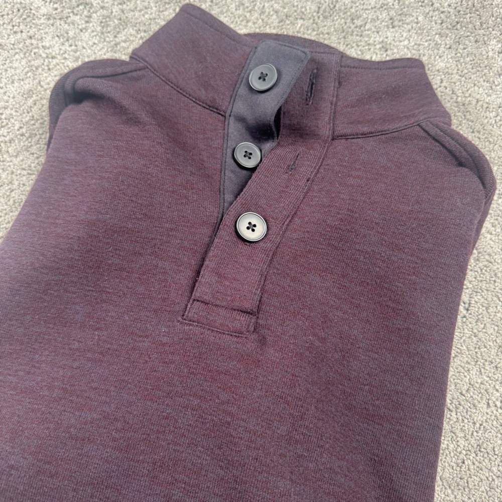 Age of Wisdom Men's Large Long Sleeve Pullover Henley